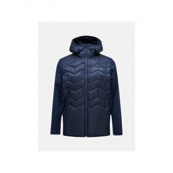 Peak Performance Elevate Liner Hybrid Hood Jacket - blue shadow