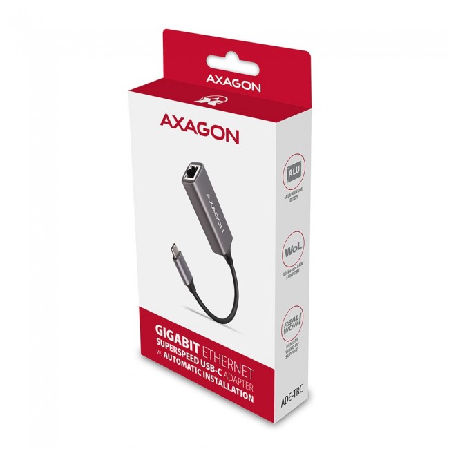 Axagon ADE-TRC network card Ethernet 1000 Mbit/s Axagon ADE-TRC network card Ethernet 1000 Mbit/s