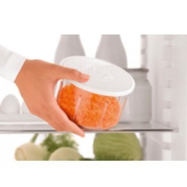 R SLE 16272 manual food chopper Black, Red, Stainless steel, Transparent