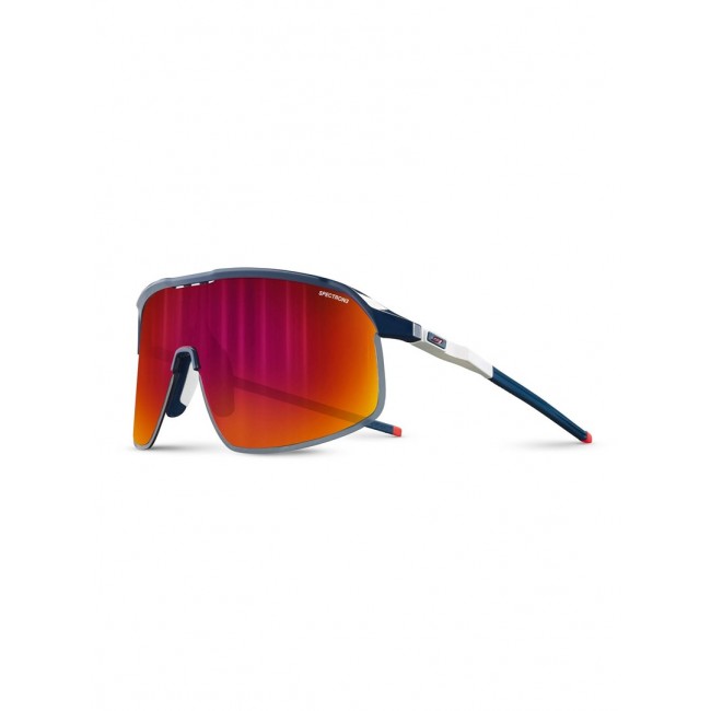 Okulary Density - matowy niebieski / bia y / czerwony| Spectron 3 Ml Red