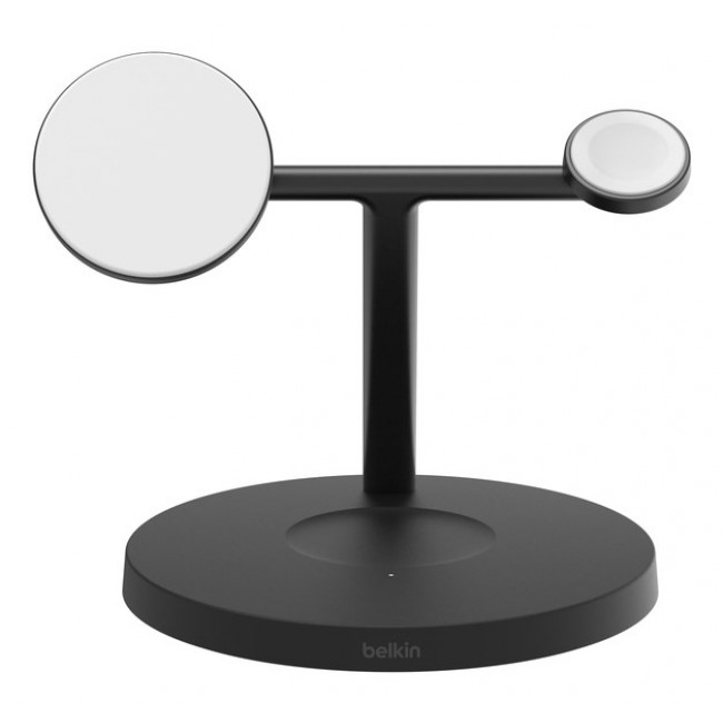 Belkin BoostCharge Pro Headphones, Smartphone, Smartwatch Black USB Wireless charging Fast charging Indoor