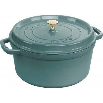STAUB LA COCOTTE Garnek eliwny okrąg y 2.2 ltr, eukaliptusowy