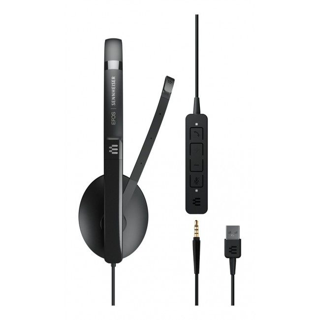 EPOS ADAPT 135 USB II Headset Wired Headband Office/Call Center USB Type-A Black