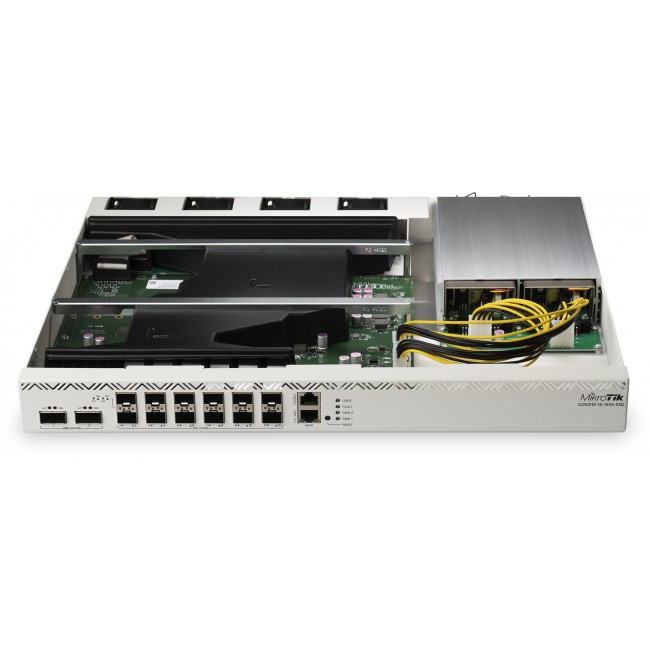 Mikrotik CCR2216-1G-12XS-2XQ wired router Gigabit Ethernet Silver