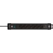 Brennenstuhl 1951160608 power extension 3 m 6 AC outlet(s) Indoor Black Brennenstuhl 1951160608 power extension 3 m 6 AC outlet(s) Indoor Black
