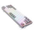REDRAGON K617-RGB Fizz RGB White/Grey keyboard USB Grey, White