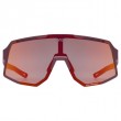 Uvex sequenze CV Multi-sport glasses Unisex Semi rimless Red