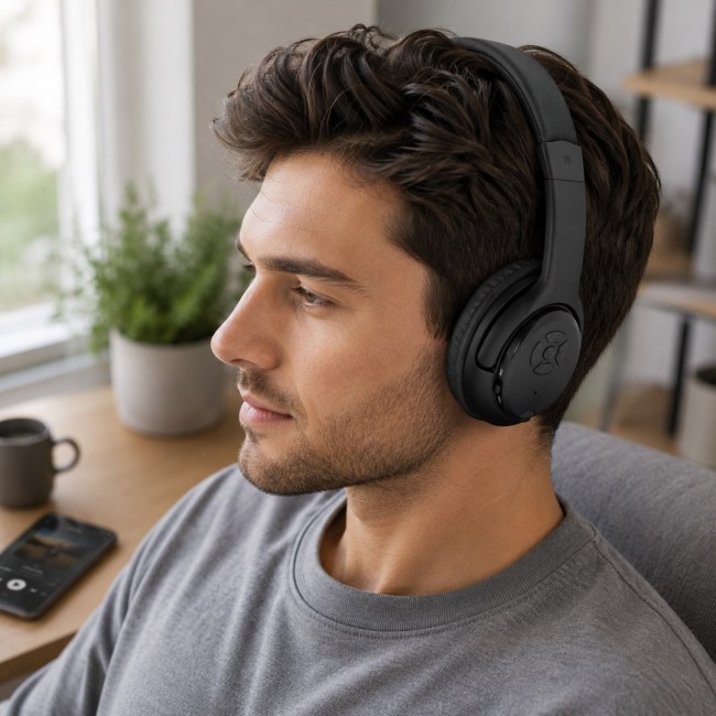 Esperanza EH163K Headphones with microphone Headband Black