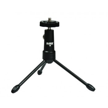 R DE tripod Microphone 3 leg(s) Black