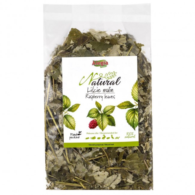 ALEGIA Raspberry leaves - treat for rodents and rabbits - 90g ALEGIA Raspberry leaves - treat for rodents and rabbits - 90g
