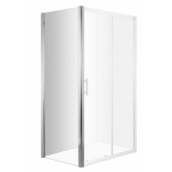 Side shower wall 80 cm