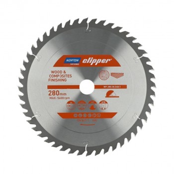 NORTON PI A TARCZOWA 280mm x 30mm x 48z DREWNO I KOMPOZYTY ATB (3,2 / 2,2)