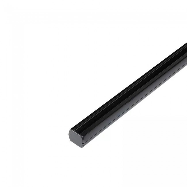 Rail V-TAC VT-6129 busbar, trunking 3F 1.5 m + power connector and plug (SKU 9952) Black