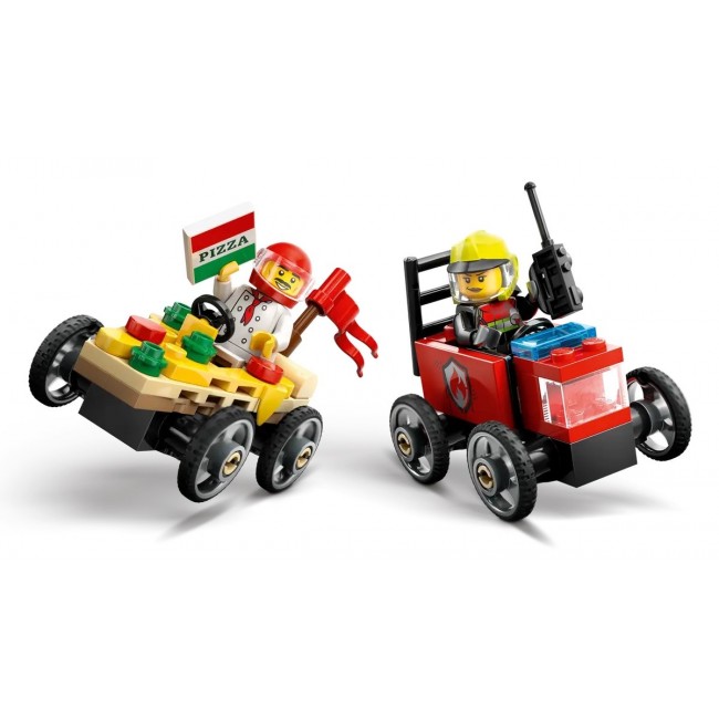 LEGO CITY 60458 Pizza vs. Fire Truck LEGO CITY 60458 Pizza vs. Fire Truck