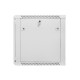 Lanberg wall-mounted installation rack cabinet 19'' 12U 600x600mm gray (glass door)