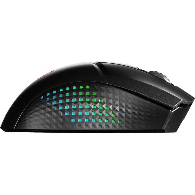 MSI CLUTCH GM51 LIGHTWEIGHT WIRELESS mouse Gaming Right-hand RF Wireless + Bluetooth + USB Type-C Optical 26000 DPI