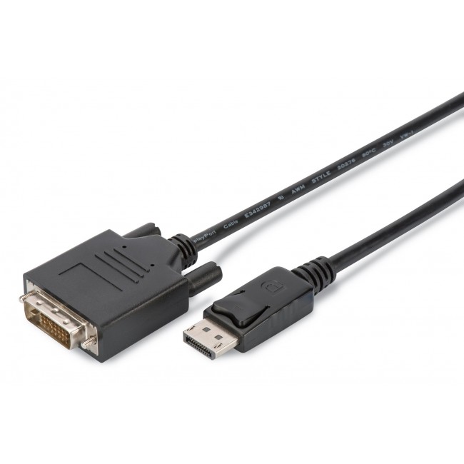 Digitus DisplayPort DVI Adapter Cable, Pack of 10 pcs