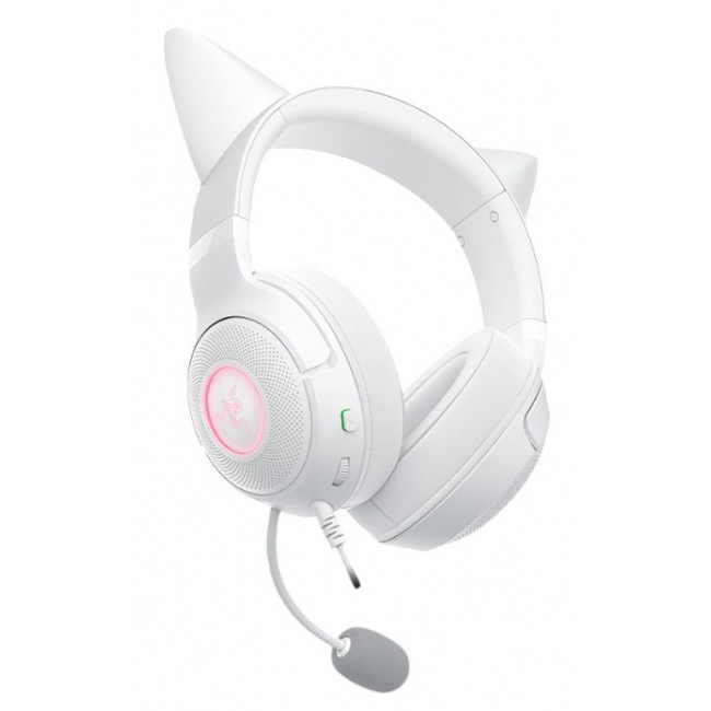 Razer Kraken Kitty V2 Headset Wired Head-band Gaming USB Type-A White Razer Kraken Kitty V2 Headset Wired Head-band Gaming USB Type-A White