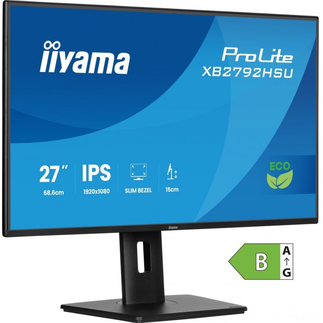 iiyama ProLite XB2792HSU-B1 computer monitor 68.6 cm (27 iiyama ProLite XB2792HSU-B1 computer monitor 68.6 cm (27