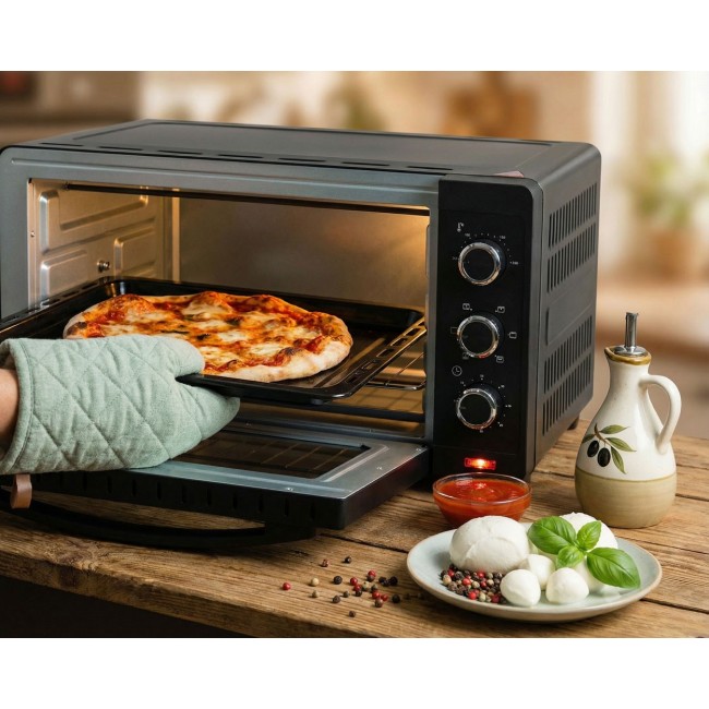 Esperanza EKO006N Mini oven with convection and spit 25 l 1600W Black