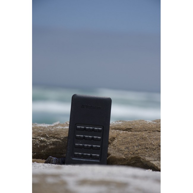 Verbatim Store 'n' Go Portable SSD with Keypad Access 256GB