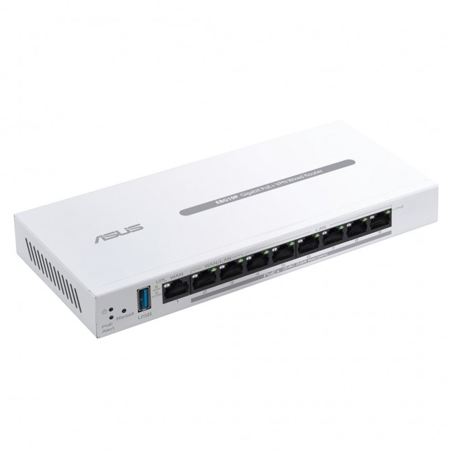 9-Port Gigabit PoE+ VPN Wired Router | EBG19P | 802.11ac | Ethernet LAN (RJ-45) ports 8 | Mesh Support Yes | MU-MiMO No | 5G | Antenna type Internal