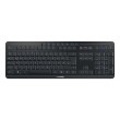CHERRY Stream ultimate keyboard Home/Office USB + RF Wireless + Bluetooth QWERTZ German Black