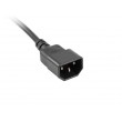 LANBERG POWER STRIP 1M BLACK, 4X 230V PL, UPS
