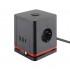 Olympia SW 1000 power extension 1.5 m 3 AC outlet(s) Indoor Black, Red