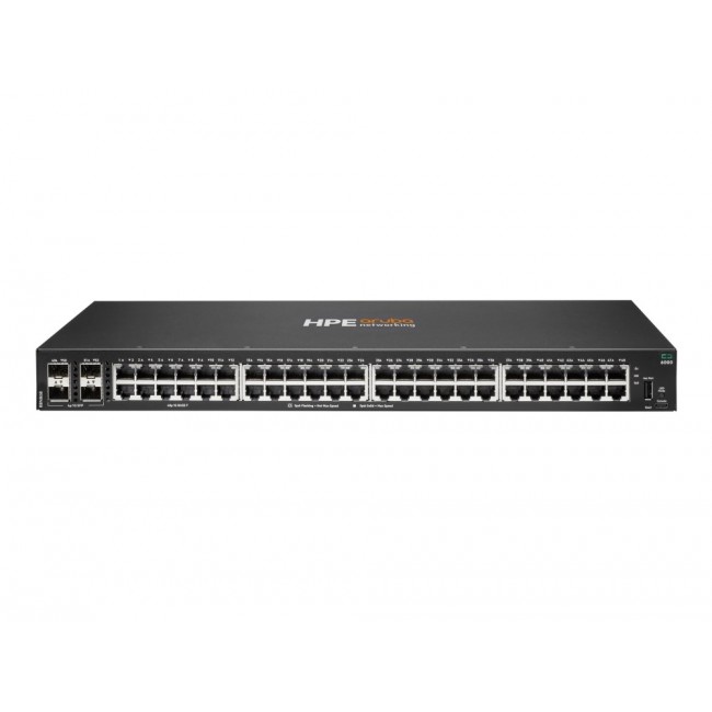 HPE Aruba Networking CX 6000 48p 10M/100M/1G 4p SFP 1G Switch