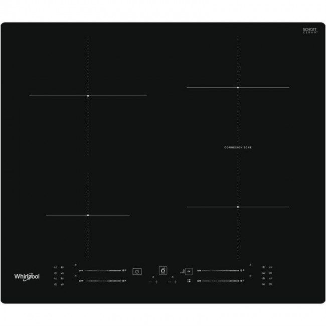 Whirlpool WB S2560 NE Black Built-in 59 cm Zone induction hob 4 zone(s) Whirlpool WB S2560 NE Black Built-in 59 cm Zone induction hob 4 zone(s)