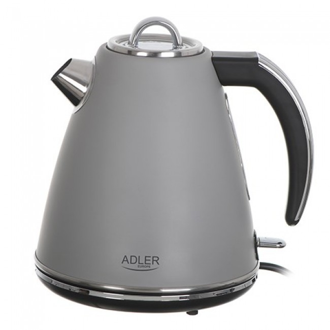 Adler AD 1343 electric kettle 1.5 L 1850 W Grey