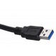 Lanberg CA-USBA-30CU-0018-BK USB cable 1.8m 3.0 USB A Black