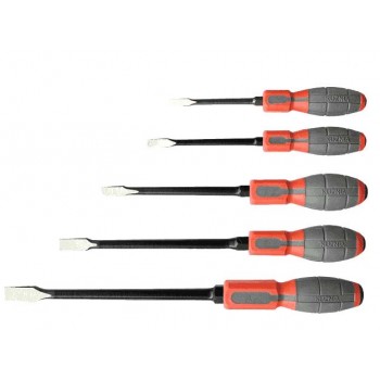 FORGE SCREWDRIVERS KPL. 5PCS RWWc 0.8x5.5.1.0x6.5, 1.2x8.0, 1.6x10, 2.0x13