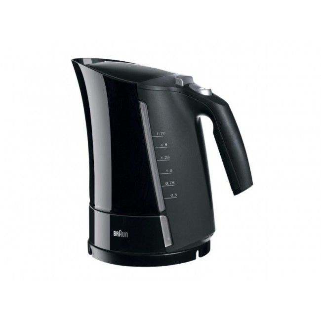 Braun WK 500 electric kettle 1.6 L 3000 W Black Braun WK 500 electric kettle 1.6 L 3000 W Black