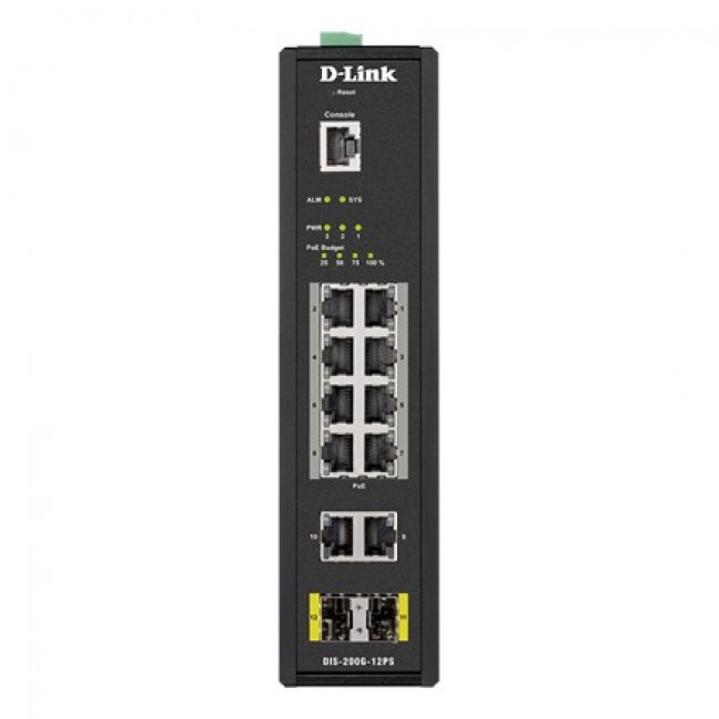 D-Link Industrial Gigabit Smart Managed PoE Switch D-Link Industrial Gigabit Smart Managed PoE Switch