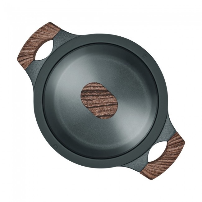 Resto Kitchenware Ran 2.4 L Round Black, Wood Resto Kitchenware Ran 2.4 L Round Black, Wood
