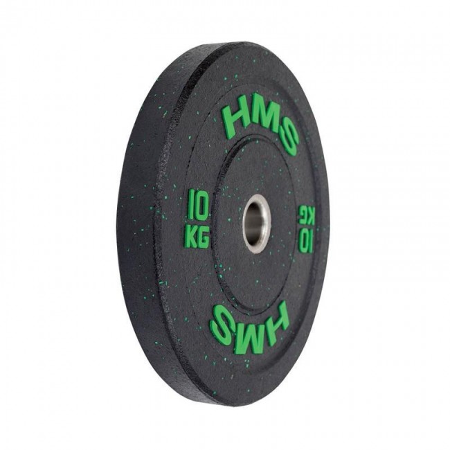 HMS Fitness HTBR10 1 pc(s) Olympic Rubber-coated weight disc HMS Fitness HTBR10 1 pc(s) Olympic Rubber-coated weight disc
