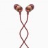 The House Of Marley Smile Jamaica Headset Wired In-ear Calls/Music Red, Wood