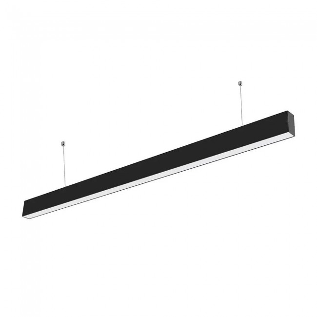 V-TAC LED Linear SAMSUNG CHIP 40W luminaire For connecting Suspended Black 120cm VT-7-40 4000K 3270lm V-TAC LED Linear SAMSUNG CHIP 40W luminaire For connecting Suspended Black 120cm VT-7-40 4000K 3270lm