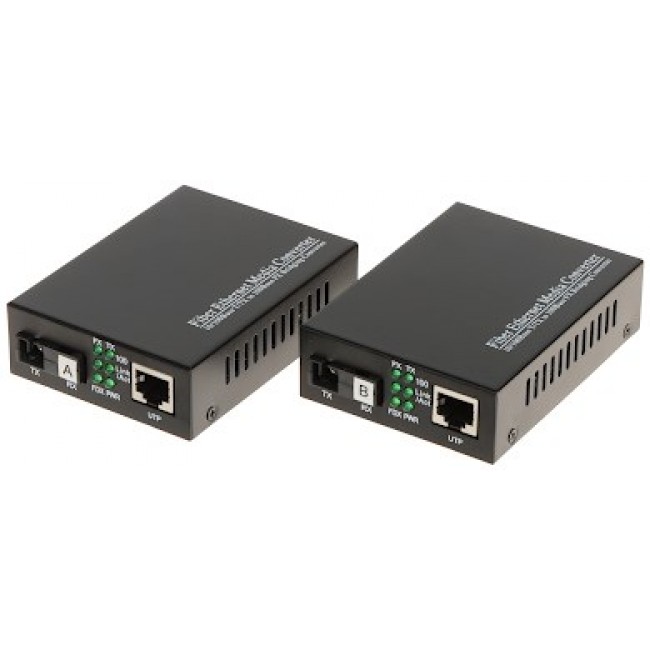 Fiber optic converter MEDIA OM1-SM TXRX SET Fiber optic converter MEDIA OM1-SM TXRX SET