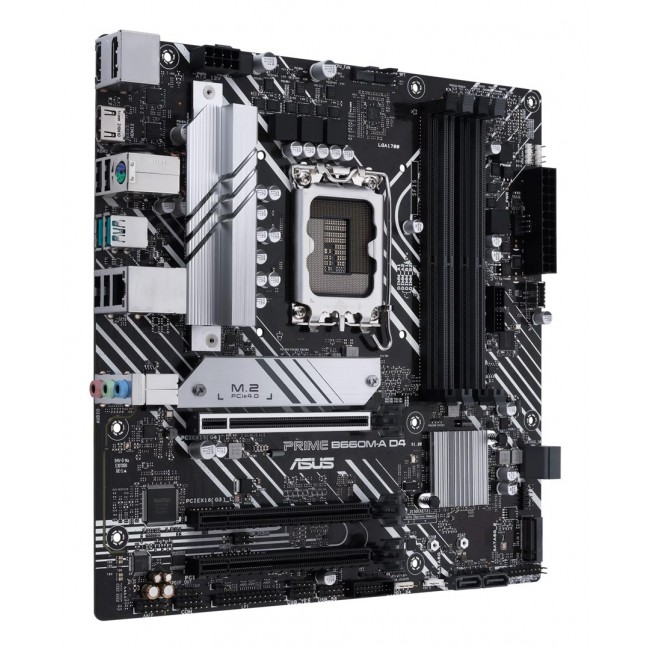ASUS PRIME B660M-A D4-CSM Intel B660 LGA 1700 micro ATX ASUS PRIME B660M-A D4-CSM Intel B660 LGA 1700 micro ATX