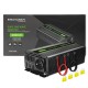 Qoltec Monolith power adapter/inverter Auto 2000 W Black