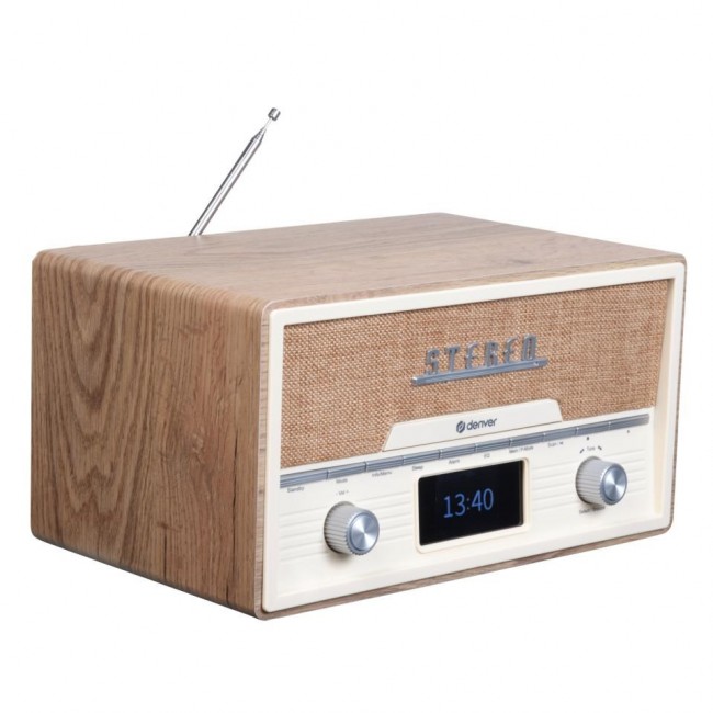Denver MDA-525LW Personal CD player Wood