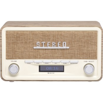 Retro radio Denver DAB-18 ligh wood