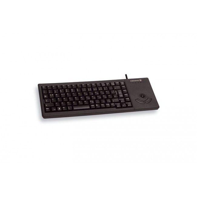 CHERRY XS Trackball keyboard Universal USB QWERTY US English Black