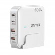 GaN network charger - Unitek P1229AWH01-EU | 100W 2x USB-C 2x USB-A GaN network charger - Unitek P1229AWH01-EU | 100W 2x USB-C 2x USB-A