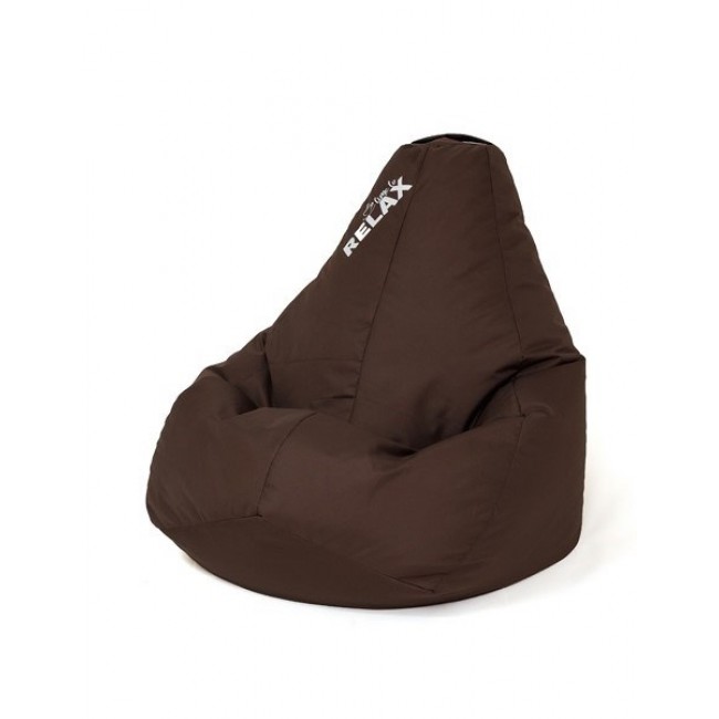 Sako bag pouffe chocolate pear XL 130 x 90 cm