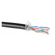Q-LANTEC KIU5OUTS305Q networking cable 305 m Cat5e U/UTP (UTP) Black