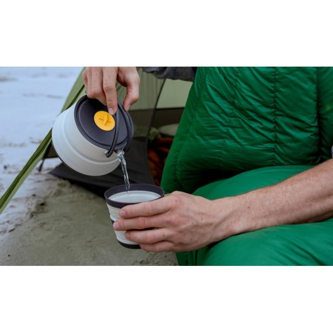 SEA TO SUMMIT Frontier UL ultra-light folding kettle set for 1 person/3 pieces SEA TO SUMMIT Frontier UL ultra-light folding kettle set for 1 person/3 pieces